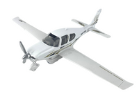 SAMOLOT CYWILNY METALOWY AWIONETKA ŚWIATŁO DZWIĘK