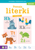 Poznaję literki. Zwierzęta. Akademia przedszkolaka