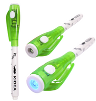 DŁUGOPIS SZPIEGOWSKI SEKRETNY Z LATARKĄ UV KIDEA