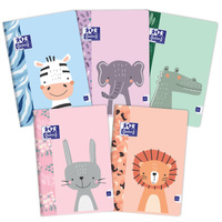 Paczka Zeszyt A5 16k kratka Oxford kids pakiet 10 sztuk