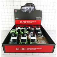 LAND ROVER DEFENDER 1:24 ŚW./DŹW. 1 SZT.