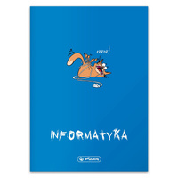 Paczka zeszyt A5 Eco PP Informatyka 60k kratka 5 szt.