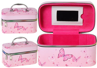 KUFER KUFEREK KOSMETYCZKA WALIZKA NA KOSMETYKI