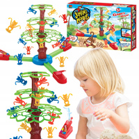 GRA ZRĘCZNOŚCIOWA RODZINNA TOWARZYSKA SKACZĄCE MAŁPKI MAŁPY NA DRZEWIE