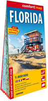 Florida road and tourist map 1:800 000 laminat