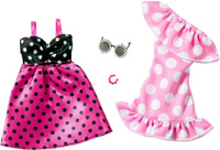 Barbie ubranka + akcesoria 2-pak HYV04 Mattel