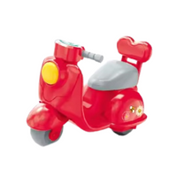 Skuter zabawka naciągany pull-back dla dzieci interaktywna zabawa