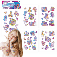 Zestaw Tymczasowych Tatuaży Dla Dzieci "My Little Pony" Tatuaże Zmywalne