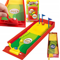 Mini Golf Zestaw Do Gry Pole Golfowe Wyrzutnia Gra Zręcznościowa