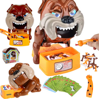 Gra Zręcznościowa Rodzinna Uważaj Na Psa Bulldog Zestaw Kości Karty