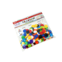 Klocki gwiazdki zestaw edukacyjny kreatywne zabawki dla dzieci w folii