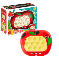 Gra sensoryczna Pop It Quick Push antystresowa zabawka jabłko dla dzieci