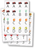 Dobry pomysł! Pięciolatek Alfabet z obrazkami