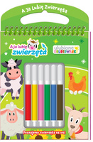 Poznajemy zwierzęta na wsi. A ja lubię zwierzęta. Ulubione kolorowanki