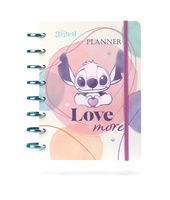 DISNEY FASHION - PLANER A5 / 200 K. / BIG RING / - STITCH PASTEL