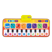 Mata muzyczna pianinko z instrumentami edukacyjna zabawka dla dzieci