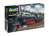 Lokomotywa parowa S3/6 BR18-Tender Revell