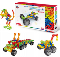 DUŻE KLOCKI MAŁYCH GENIUSZY KONSTRUKCYJNE 3D 40 EL