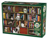 Puzzle 1000 Bibliokotkarze 113562