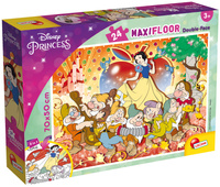 LISCIANI PUZZLE PODŁOGOWE MAXI 24 EL. KRÓLEWNA ŚNIEŻKA