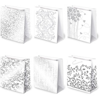 Torebki ozdobne T2A-29 Avantgarde białe 10 sztuk