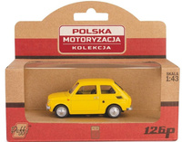 Kolekcja PRL Fiat 126p żółty Daffi