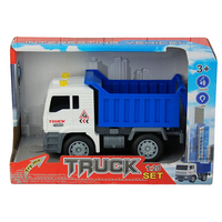 Ciężarówka dla dzieci z efektem światła i dźwięku w pudełku edukacyjna