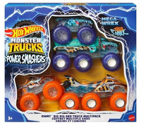 Hot Wheels Monster Trucks Wielopak z pojazd (4szt) Mattel