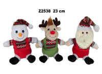 Zwierzęta świąteczne 23cm MIX Sun-Day