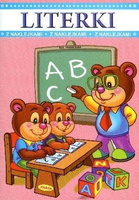 Literki z naklejkami