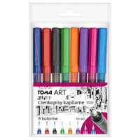 Cienkopis kapilarny 8 kolorów