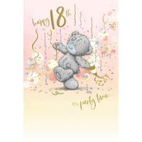 Karnet urodzinowy Happy 18th 228x152