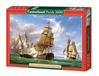 Puzzle 3000 Żaglowce na morzu CASTOR Castorland