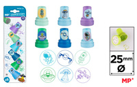 Stempelki MP Kosmos dla dzieci blister 6 sztuk