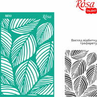 Szablon samoprzylepny wielokrotnego użytku liście 13x20cm