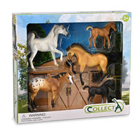 COLLECTA ZESTAW 5 KONI W OPAKOWANIU