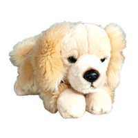 Maskotka Pies Retriver Leżący Duży Pluszak 30cm Miękka Przytulanka Miś