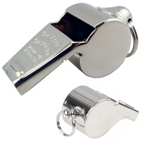 GWIZDEK METALOWY SĘDZIOWSKI GWIZDKI 12 SZTUK DLA TRENERA NAUCZYCIELA WF