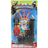 Pistolet na strzałki zabawka interaktywna dla dzieci bezpieczna strzelanka