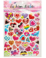 Naklejki mix zestaw dekoracyjny edukacyjne na każdą powierzchnię