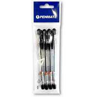 Długopis Flexi PENMATE czarny 4 szt.