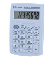 Kalkulator kieszonkowy Vector VC-210 LB