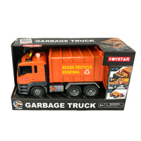 Śmieciarka Dla Dzieci Światło Dźwięk Auto Zabawka Prezent Pudełko