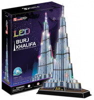 CUBIC FUN PUZZLE 3D LED BURJ KHALIFA 136 EL. - L133H