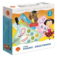 Gra Cyferki pisanie zmazywanie 2 Sowa mądra głowa 0737