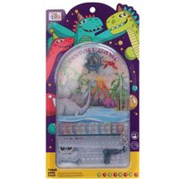 Gra zręcznościowa flipper bilardzik dinozaur dla dzieci rozwija koordynację