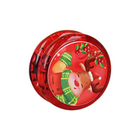 JOJO YOYO GRA ZRĘCZNOŚCIOWA ŚWIĄTECZNE ZABAWKA DLA DZIECI MIKOŁAJ LED