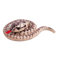 Wąż zwinięty brązowy 50cm Beppe