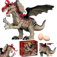 Dinozaur Interaktywny Wysiaduje Jaja Chodzi Ryczy Świecący Pysk Led Dżwięk