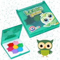 Gra Logiczna Mozaika Technok Zabawka Dla Dzieci 7 Kolorowych Elementów